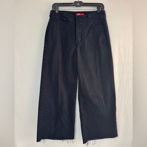 Dickies Women's Black Wide Leg Pants Size 7 / 28